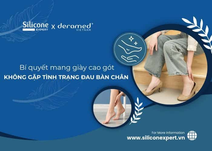 Làm sao để mang giày cao gót không đau bàn chân?