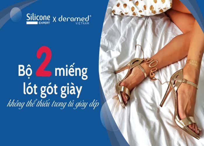 Bộ 2 miếng lót gót giày dành cho cho cô nàng yêu làm đẹp