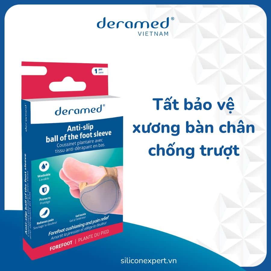 TẤT BẢO VỆ XƯƠNG BÀN CHÂN CHỐNG TRƯỢT