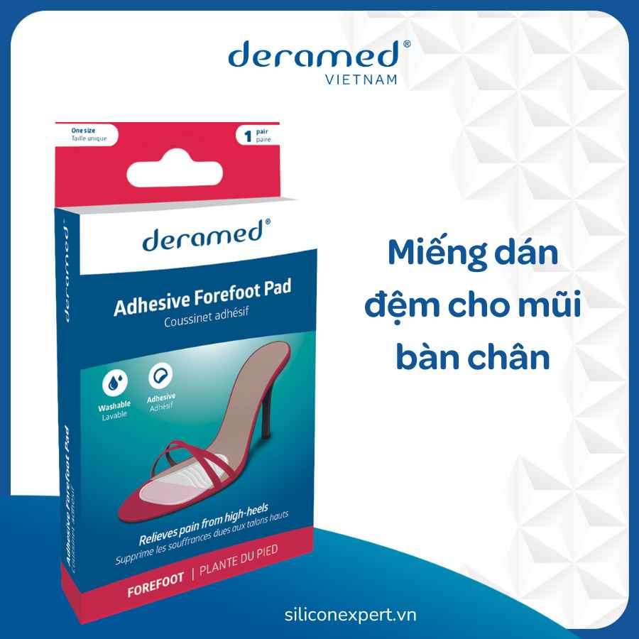 MIẾNG DÁN ĐỆM CHO MŨI BÀN CHÂN DERAMED