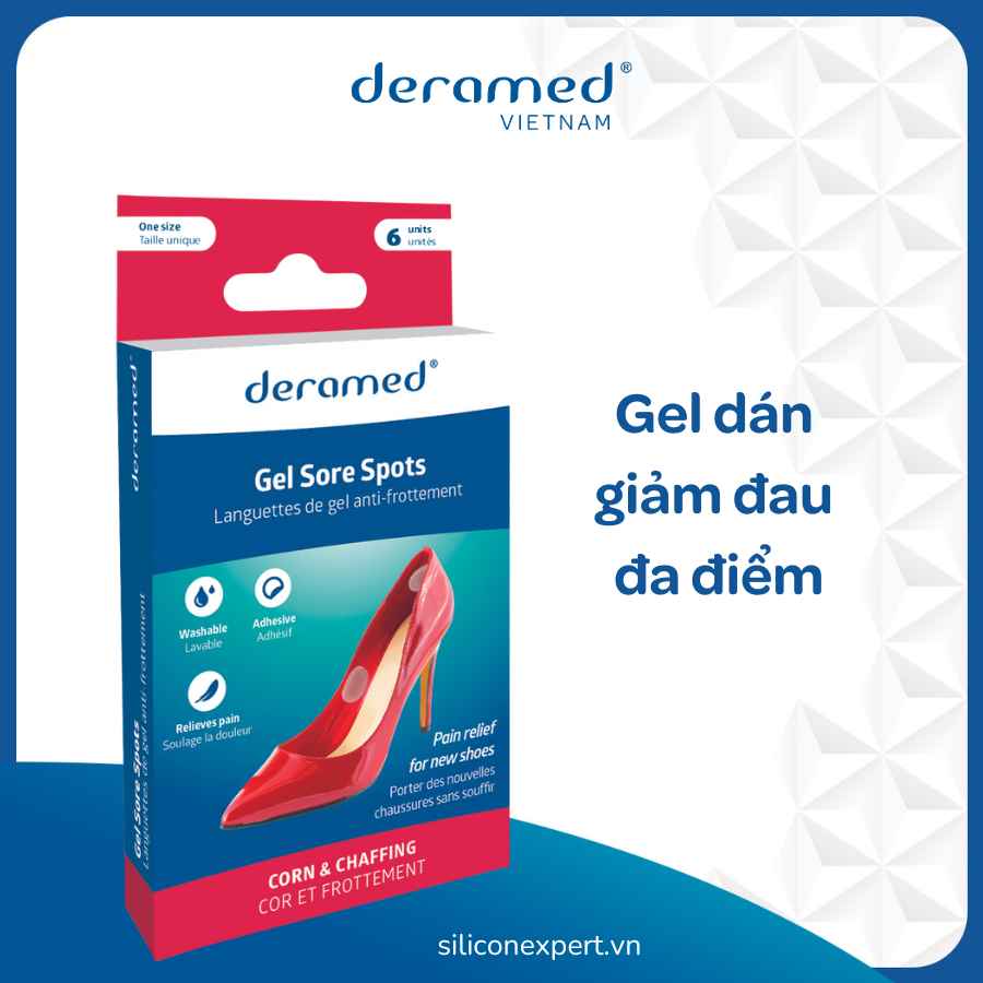 GEL DÁN GIẢM ĐAU ĐA ĐIỂM DERAMED