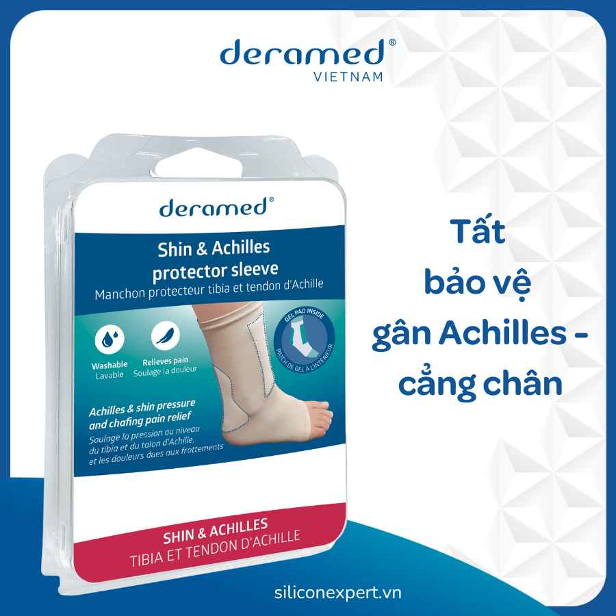 TẤT (VỚ) BẢO VỆ GÂN ACHILLES & CẲNG CHÂN DERAMED